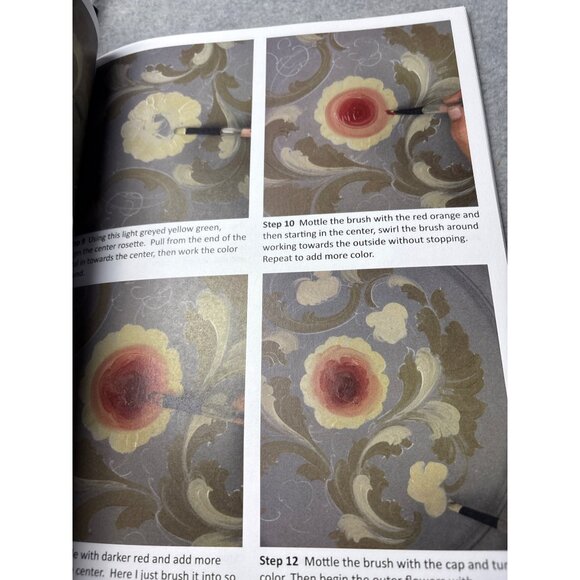 Norwegian Rosemaling Inspirations Vol. 3 Jansen Art Studio Book & CD Historicall - Picture 8 of 14